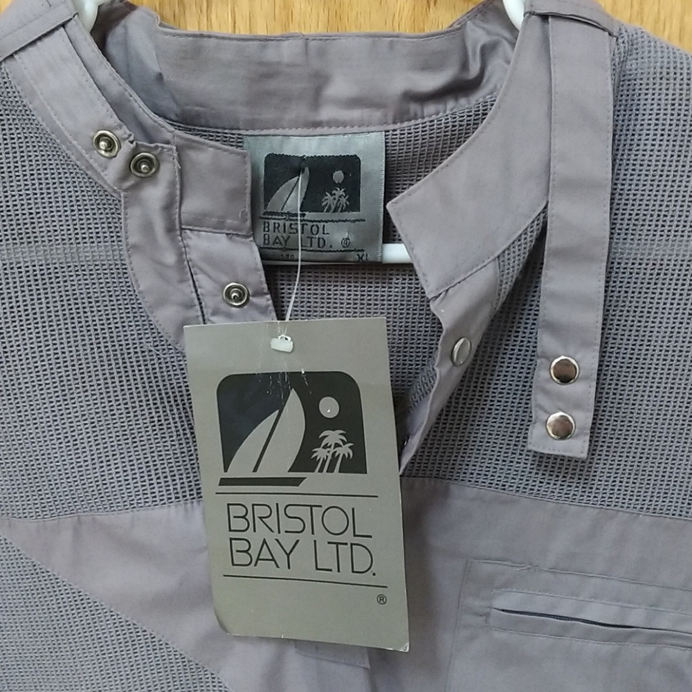 NWT Bristol Bay LTD. Men's Outdoor Pullover w/mesh